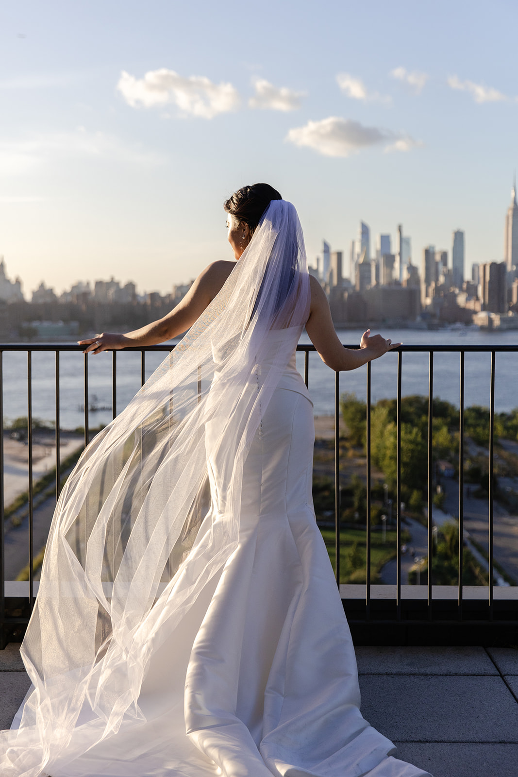 Bride Getting Ready for Wythe Hotel Wedding