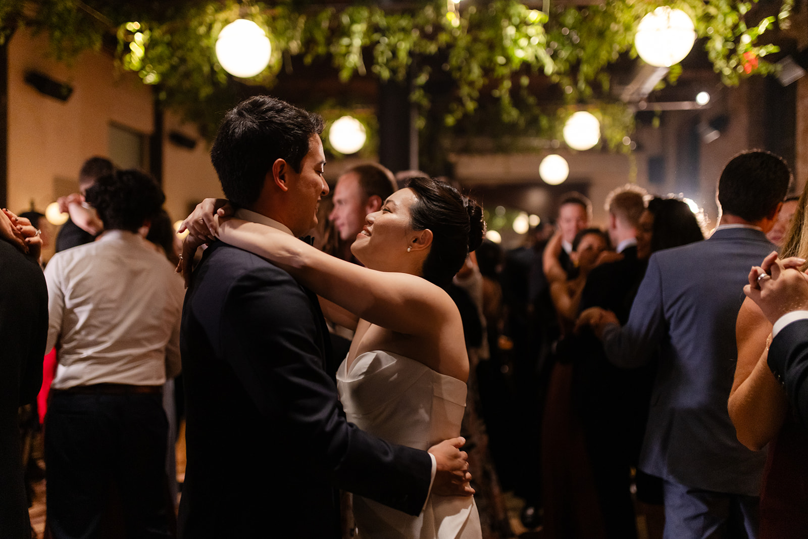 Bride and Groom Share Dance at Brooklyn Wedding