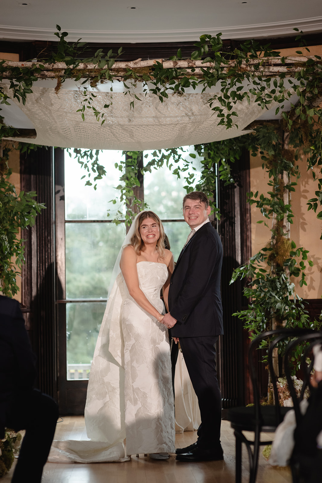 Wave Hill Gardens Jewish Wedding Ceremony